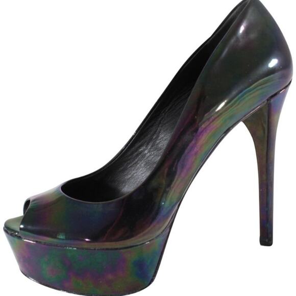 Brian Atwood Bambola iridescent platform heels - Picture 1 of 9